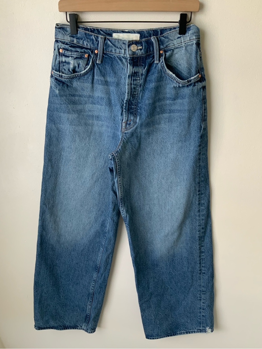 MOTHER SUPERIOR Jeans High Waisted Spinner Skimp Blue Size 27 - Picture 2 of 13